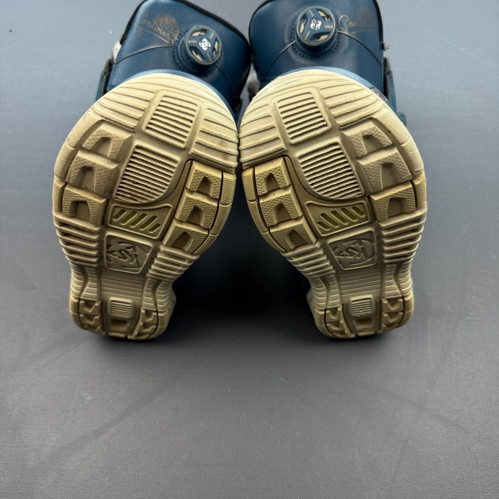 K2 Contour Snowboard Boots Women's 5 Blue BOA Harshmellow Grip Light Flex 6/10 - Picture 7 of 16